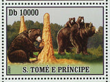 Bears Stamp Wild Animal Mammal Souvenir Sheet MNH #3040-3043