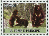 Bears Stamp Wild Animal Mammal Souvenir Sheet MNH #3040-3043