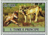 Wolves Stamp Wolf Wild Animal Souvenir Sheet MNH #3036-3039