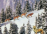 Wolves Stamp Wolf Wild Animal Canidae Souvenir Sheet MNH #3052 / Bl.597
