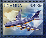 Airplanes Stamp Airbus A380 Boeing 777-300 Boeing 747-8 Cocorde S/S MNH #2921