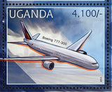 Airplanes Stamp Airbus A380 Boeing 777-300 Boeing 747-8 Cocorde S/S MNH #2921