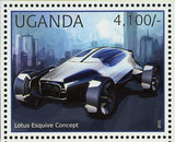 Futuristic Concept Cars Stamp Audi A9 Honda 3R-C Peugeot Touch Concept S/S MNH