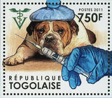 World Veterinary Year 2011 Stamp Dogs Pet Domestic Animal S/S MNH #4100-4105