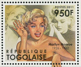 The American Actresses Stamp Marilyn Monroe Souvenir Sheet MNH #4241-4243