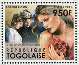 The French Actresses Stamp Laetitia Casta Brigitte Bardot Catherine Deneuve S/S