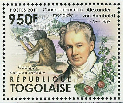 Famous German Stamp Wilhelm Richard Wagner Alexander von Humboldt Johannes S/S