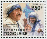 Famous Women Stamp Aung San Suu Kyi Benazir Bhutto Mother Teresa S/S MNH