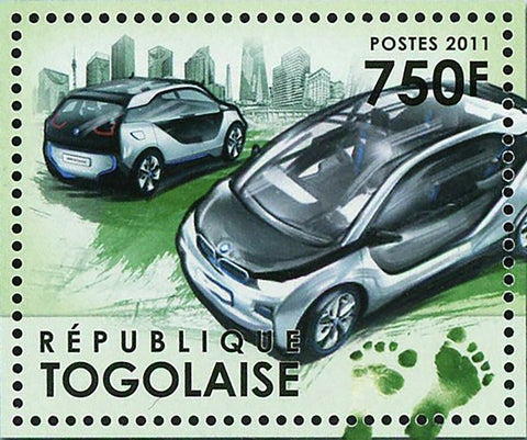 Urban Concept for "Green Cars" Stamp Transportation S/S MNH #4349-4351