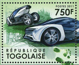 Urban Concept for "Green Cars" Stamp Transportation S/S MNH #4349-4351