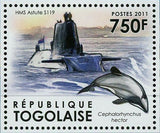 Submarines & Dolphins Stamp HMS Astute S119 K-284 Akula S/S MNH #4337-4339