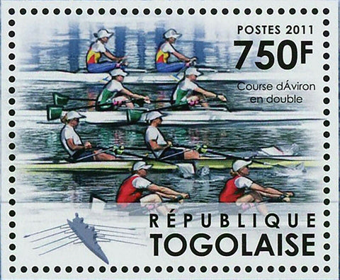 Boat Races Stamp Rafting Aviron Canoe Slalom Coastal Rowing S/S MNH #4325-4327