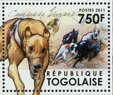 Racing Greyhounds Stamp Dogs Race Souvenir Sheet MNH #4317-4319