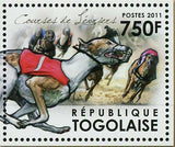 Racing Greyhounds Stamp Dogs Race Souvenir Sheet MNH #4317-4319