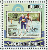 Olympic Games on Stamps Basketball Skiing Lake Placid S/S MNH #3476-3479