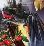 Bats Stamp International Year Fruits Epomops Franqueti S/S MNH #4063 / Bl.622