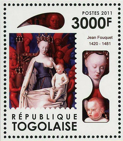 Religious Holidays Stamp Christmas Jean Fouquet Salvador Dali S/S MNH #4078