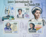 Chemistry Stamp Marie Curie Gerty Cori Dmitri Mendeleev S/S MNH #4293-4295