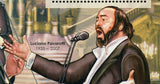 The Three Tenors Stamp Placido Domingo Luciano Pavarotti Jose Carreras S/S MNH