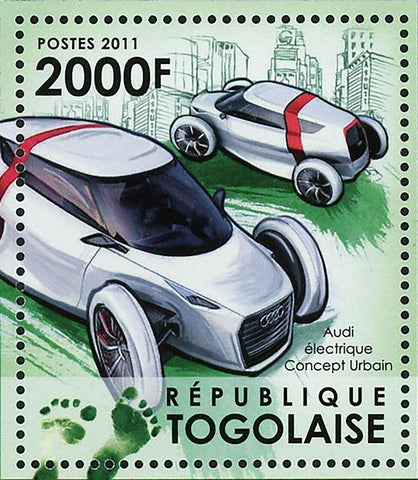 Urban Concept for "Green Cars" Stamp Transportation Kia POP S/S MNH #4352/Bl.684