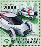 Urban Concept for "Green Cars" Stamp Transportation Kia POP S/S MNH #4352/Bl.684