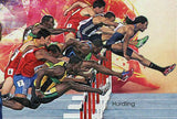 Athletics Stamp Yargelis Savigne Hurdling Chris Rae Reese Hoffa S/S MNH #4376