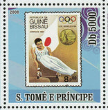 Olympic Games on Stamps Moscow Sydney Los Angeles 94 S/S MNH #3472-3475