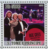 Bee Gees Stamp Music Band Greatest Hits Souvenir Sheet MNH #3287-3290