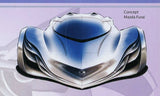 Modern Cars Stamp Audi R-Zero Mazda Furai Audi O Souvenir Sheet MNH #4357/Bl.749