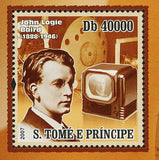 Inventors Stamp John Logie Baird Television Souvenir Sheet MNH #3256 / Bl.622