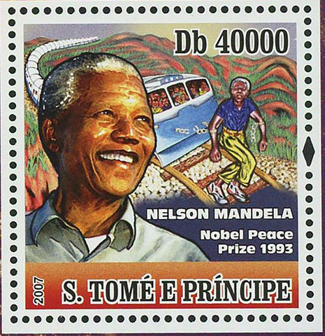 Humanists Stamp Nelson Mandela Minerals Space Souvenir Sheet MNH #3261 / Bl.623