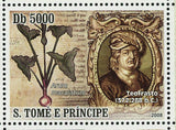 Naturalists Stamp Aristoteles Pedanius Dioscorides Teofrasto S/S MNH #3389-3392