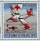 Rescue Flying Boats Stamp Red Cross Canadair CL-215 S/S MNH #3748-3751