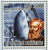 Jules Gabriel Verne Stamp French Novelist Poet Playwright S/S MNH #3703-3706