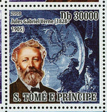 Jules Gabriel Verne Stamp French Novelist Poet Playwright S/S MNH #3703-3706