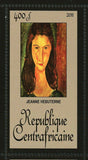Amedeo Modigliani Stamp Nu Assis Portrait de Celso Lagar S/S MNH #3512-3517