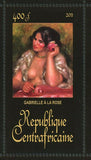 Pierre-Auguste Renoir Stamp Femme De Baignade La Loge S/S MNH #3462-3467