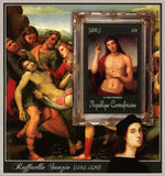 Paintings of Raffaello Sanzio Le Christ Benissant S/S MNH #3251 / Bl.785