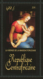 Raffaello Sanzio Stamp Saint-Michel La Vierge de la Maison D'orléans S/S MNH