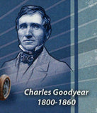 Charles Goodyear Stamp Cars Automobile Souvenir Sheet MNH #3788 / Bl.567