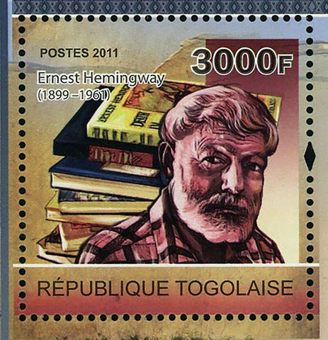 Ernest Hemingway Stamp Museum Martha Gellhorn S/S MNH #3938 / Bl.597