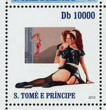 The Pinup Art Stamp Paul Butvila Drp 'em Sailor S/S MNH #4578-4586