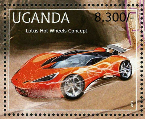 Futuristic Concept Cars Stamp Lotus Hot Wheels Mazda Kaan S/S MNH #2915