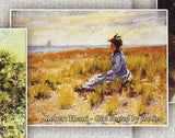 American Impressionists Stamp Red and Gold Autumn S/S MNH #2851 / Bl.556