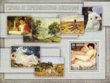 American Impressionists Stamp Red and Gold Autumn S/S MNH #2851 / Bl.556