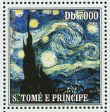 Paintings of Van Gogh Stamp The Starry Night First Steps S/S MNH #2820-2823