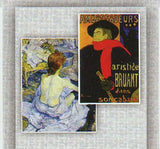 Paintings of Toulouse-Lautrec Stamp The Two Girlfriends S/S MNH #2824-2827