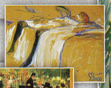 Toulouse-Lautrec Stamp Reclining Nude At The Moulin Rouge S/S MNH #2849 / Bl.554