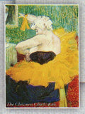 Toulouse-Lautrec Stamp Reclining Nude At The Moulin Rouge S/S MNH #2849 / Bl.554