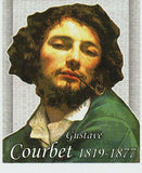 Paintings of Courbet Stamp The Woman in the Waves Sleep S/S MNH #2816-2819